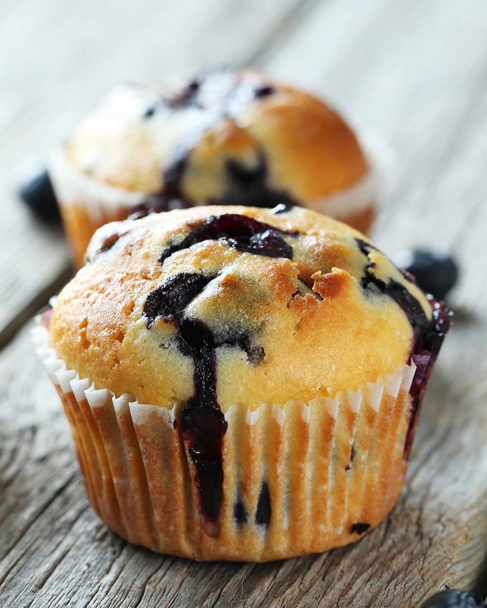 Gluten-Free Blueberry Cheesecake Muffins
