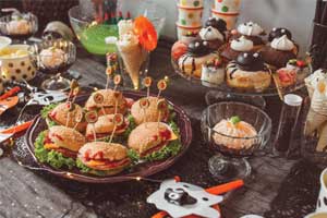 halloween spread