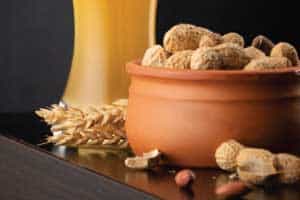 peanuts and beer