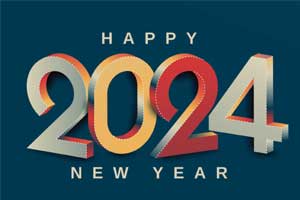 happy new year 2024