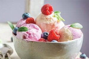 ice cream bowl