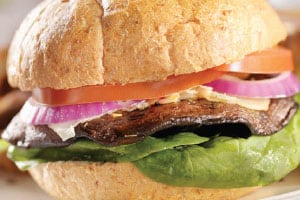 portobello mushroom burger